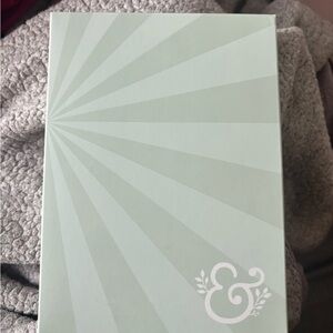 Mint Green Acher & Olive folder book
